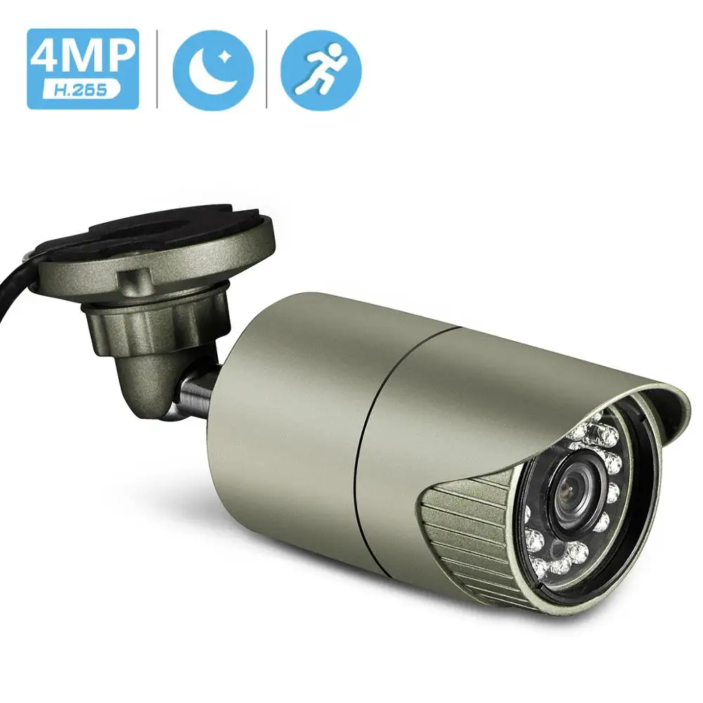 BESDER H.265 IP камера безопасности 2MP 3MP 4MP наружная Водонепроницаемая CCTV P2P Обнаружение