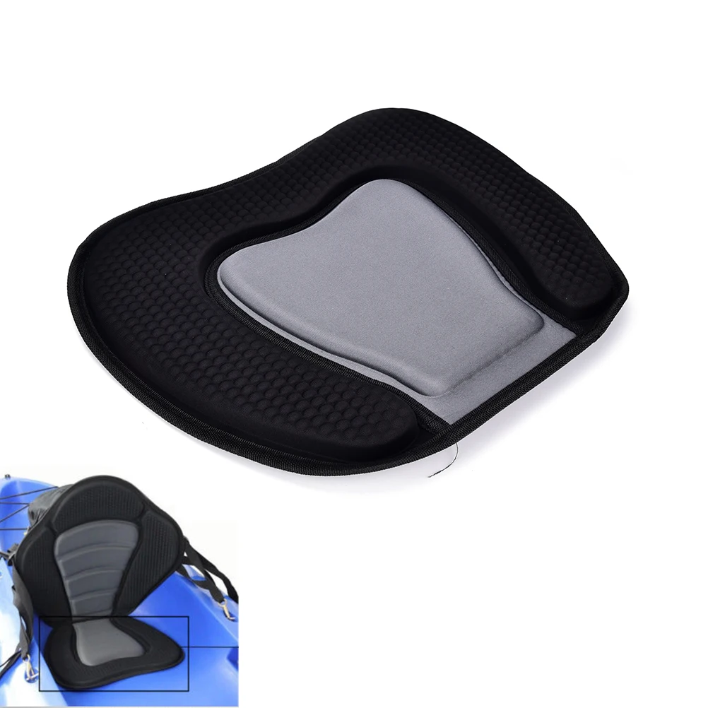 1PCS Comfort Sit On Top Kayak Backrest Seat Fishing Full Black Back Rest Cushion High Quality