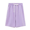 violet shorts