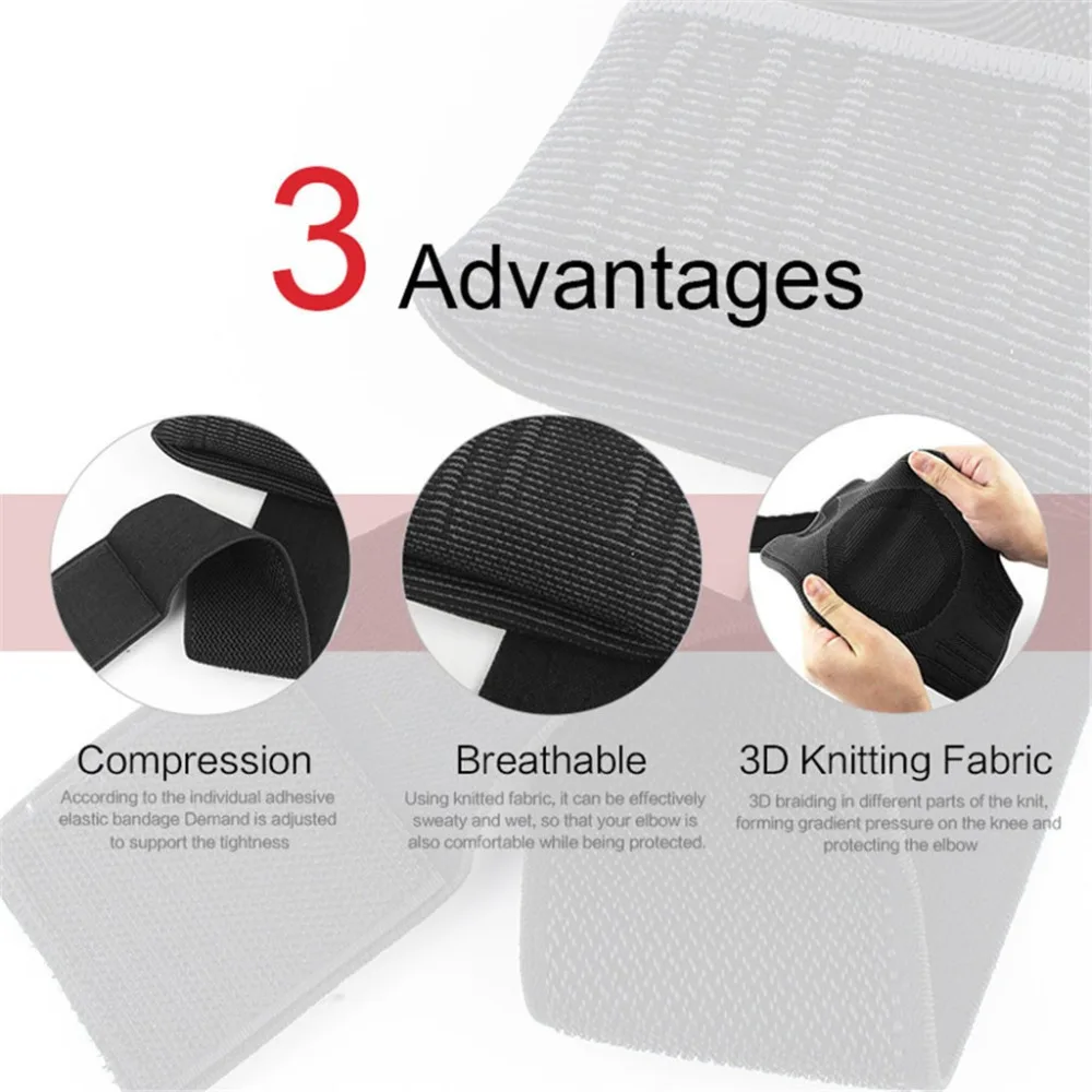 Elbow Brace Compression Elbow Support Pads Elastic Brace for Men Women Basketball Volleyball Fitness Protector Arm Sleeves&cx