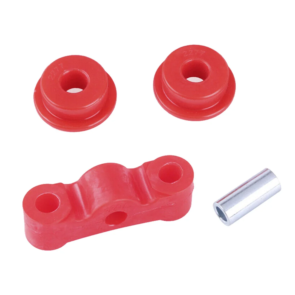 2 Pieces Polyurethane Red Shifter Bushing Kit For  Civic D Series 92-00