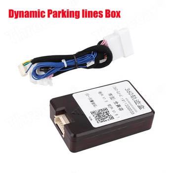 

Dynamic trajectory tracking line Guide line Dynamic parking Lines Box for 360 or 3D 360 camera Bird View Panorama System