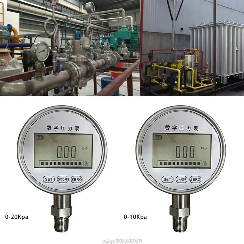 Pressure Measuring Instruments Digital Pressure Gauge Hydraulic Gas