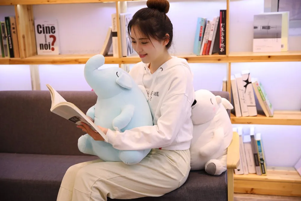 50 см Прекрасный Слон Huggable мягкая игрушка; Медведь Свинья Дети Huggable животные плюшевая Детская кукла игрушка подарок
