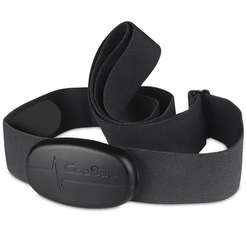 

CooSpo H6 Heart Rate Monitor Chest Strap Sensor Bluetooth 4.0&ANT+ IP67 Waterproof compatible for Garmin Wahoo