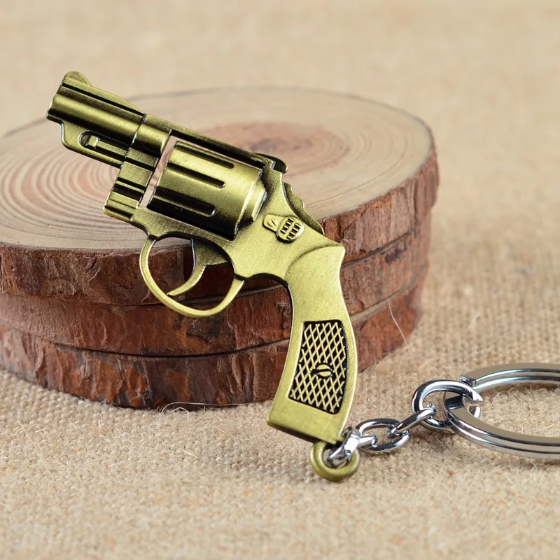 Цинковый сплав замок для шкафов брелок подвесная модель CF брелок-пистолет автомобильное подвесное украшение Сумочка Аксессуары