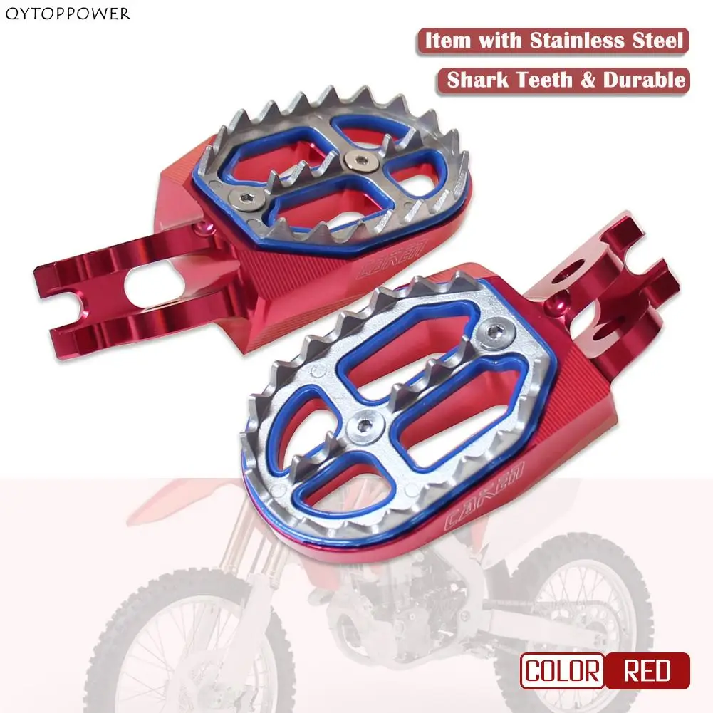 Pedane Poggiapiedi Moto Pedane Poggiapiedi Per Honda Cr 125 Cr 250 Cr125 Cr250 Crf 150R Crf 250 Crf 450R Crf250 450X Pit Bike
