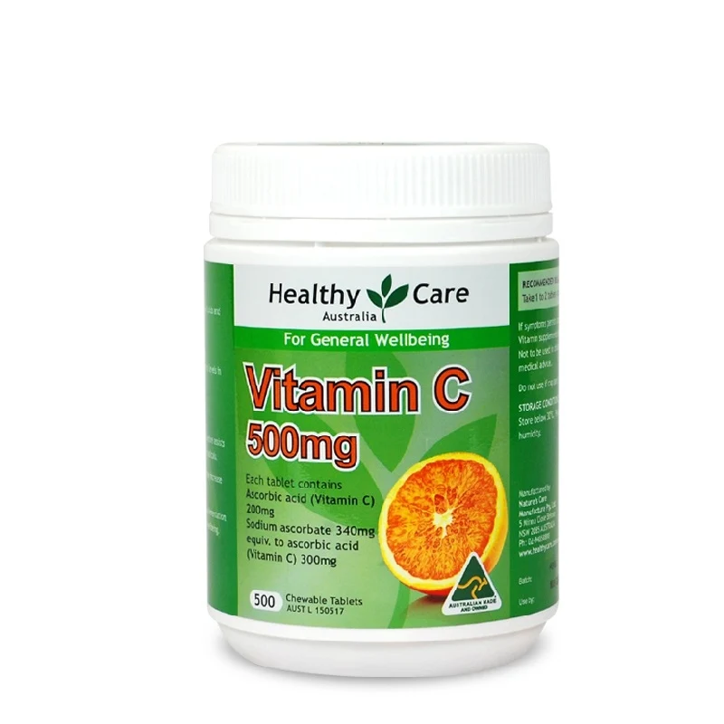 Healthy Care Vitamin C 500mg 500 Tablets  (1)