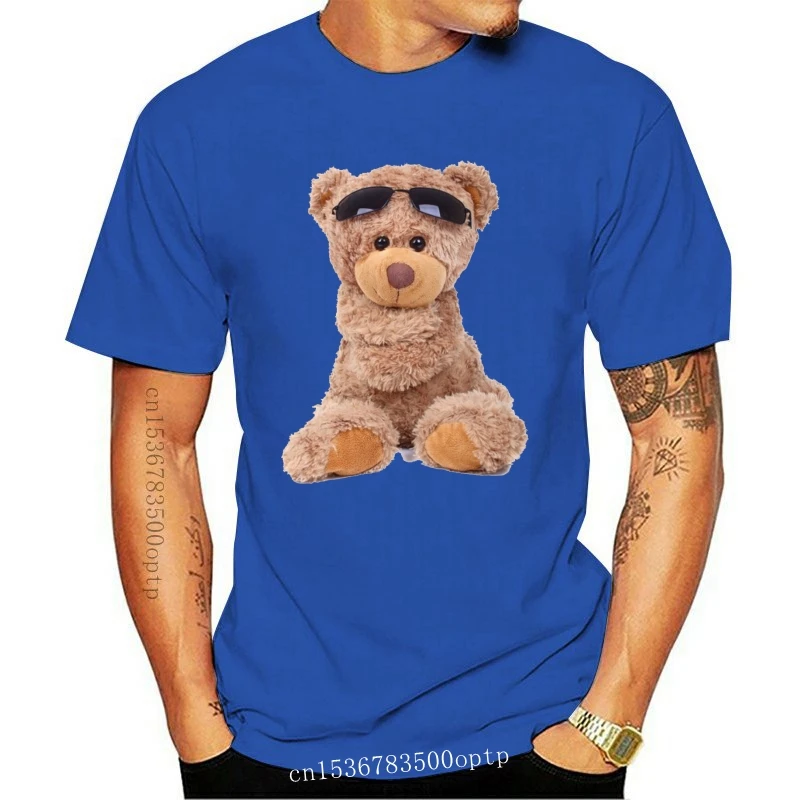 men's shirt with teddy bear logo