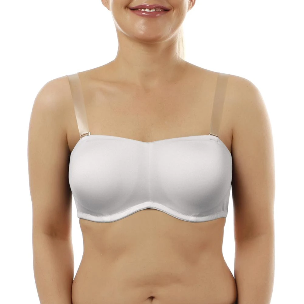 padded bra with transparent straps