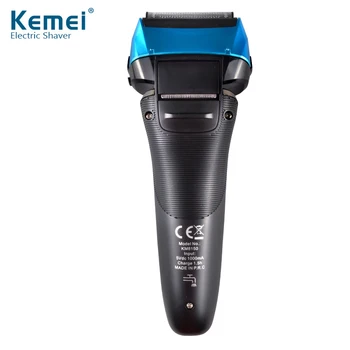 

Kemei With LED Display Electric Beard Shaver Machine Hair trimmer Four Blade Shaving Razor Waterproof Rechargeable Men Razor