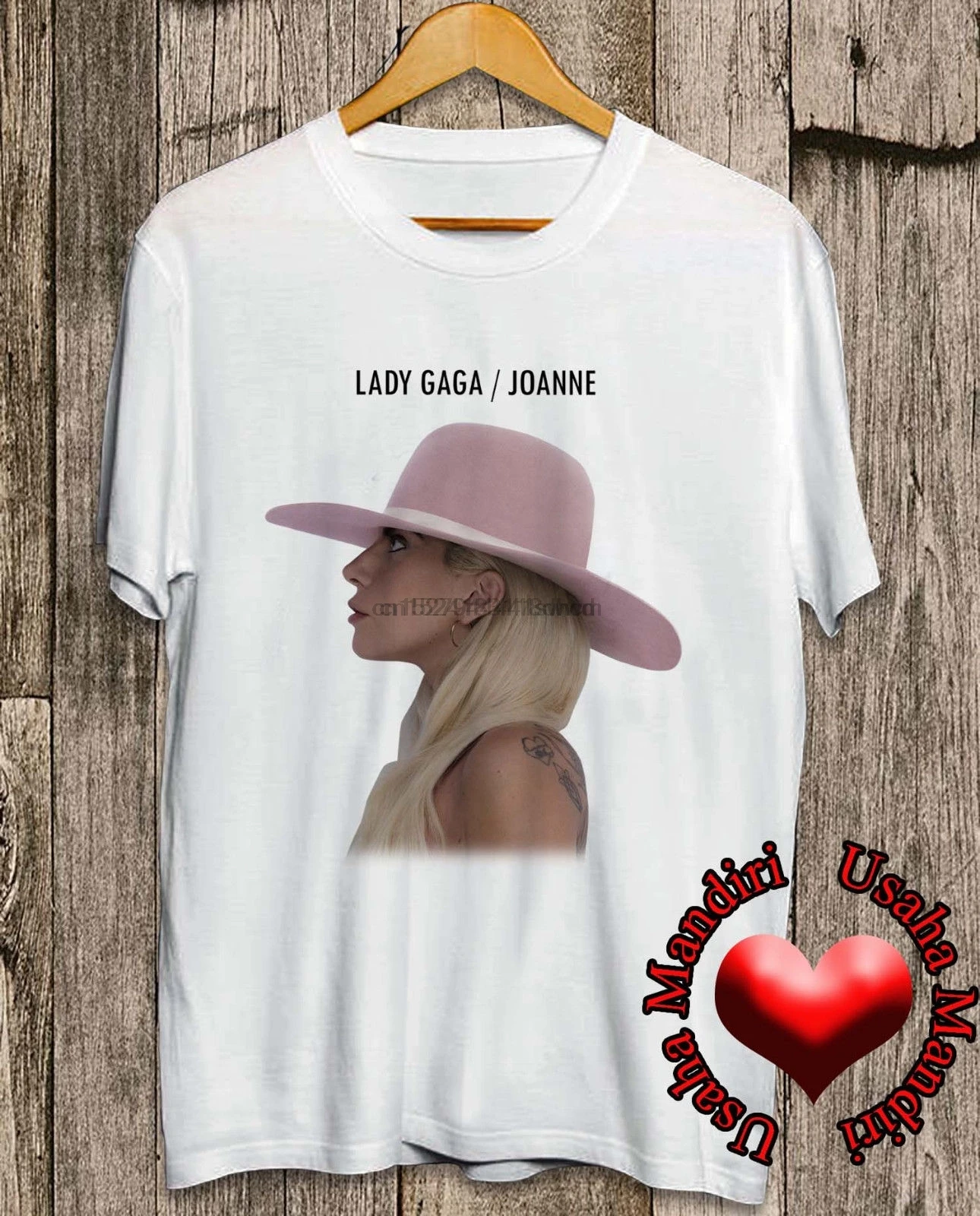 Футболка Lady Gaga Joanne, 3 цвета, хлопок