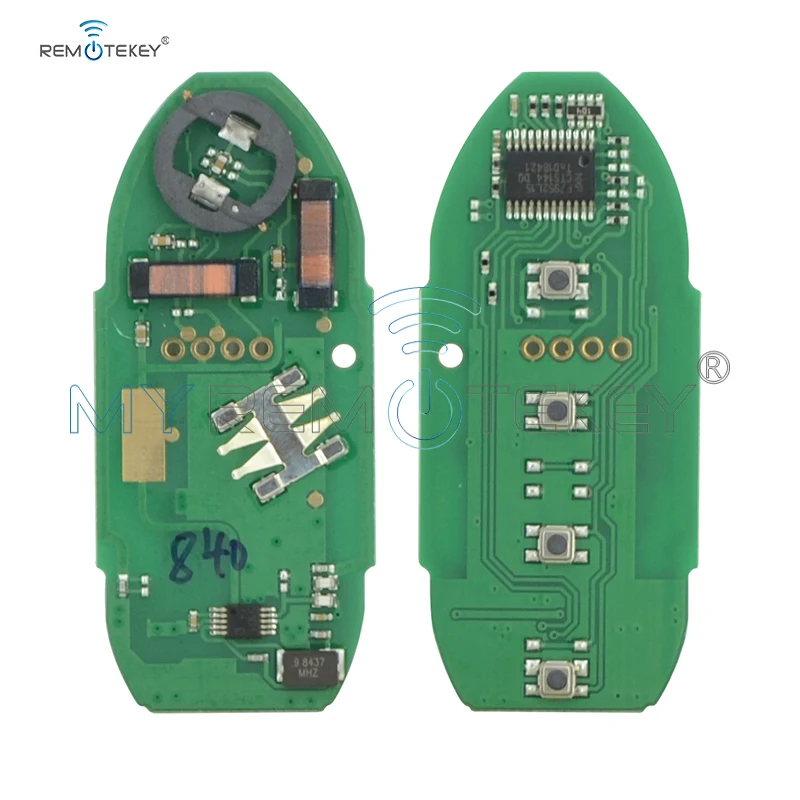 Remtekey CWTWB1U840 умный Автомобильный ключ для Nissan Versa дистанционный ключ 4 кнопки 315 МГц 46 чип 2013