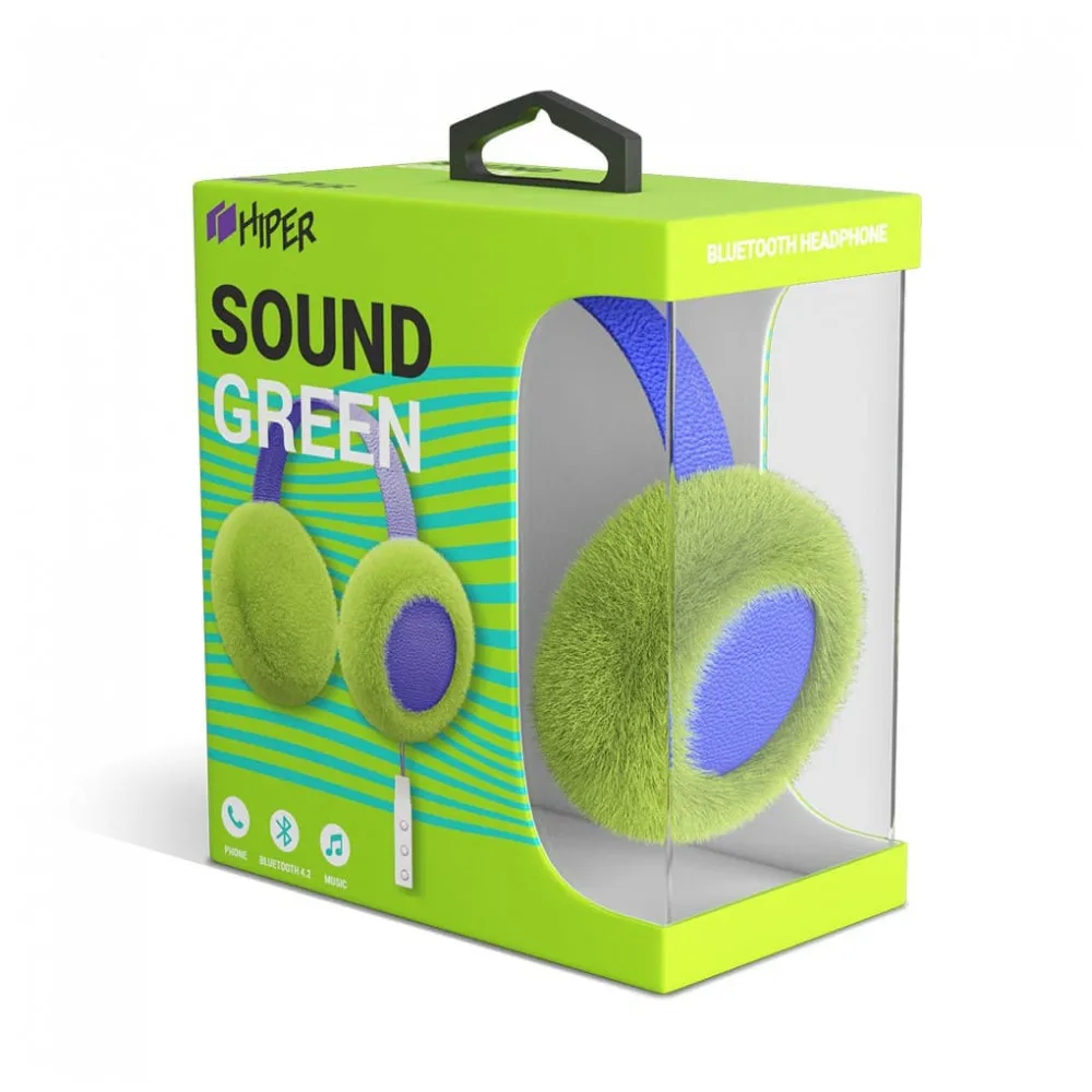 Bluetooth наушники с микрофоном HIPER SOUND Black