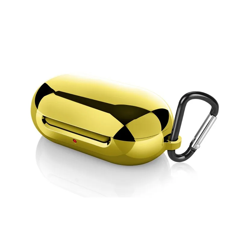yellow Для Galaxy Buds чехол с покрытием для samsung Galaxy Buds чехол+ кольцо для ключей Защитная крышка для зарядки мягкий Ecouteur Inear Etui - Цвет: yellow