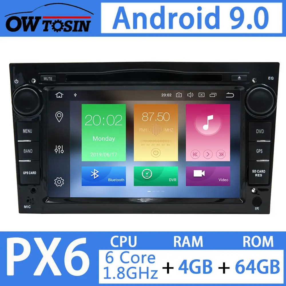 

7" Android 9.0 4G+64G Car Multimedia Player for Opel Antara Astra H G Combo Corsa Zafira B Vectra Meriva Vivaro Tigra Radio GPS