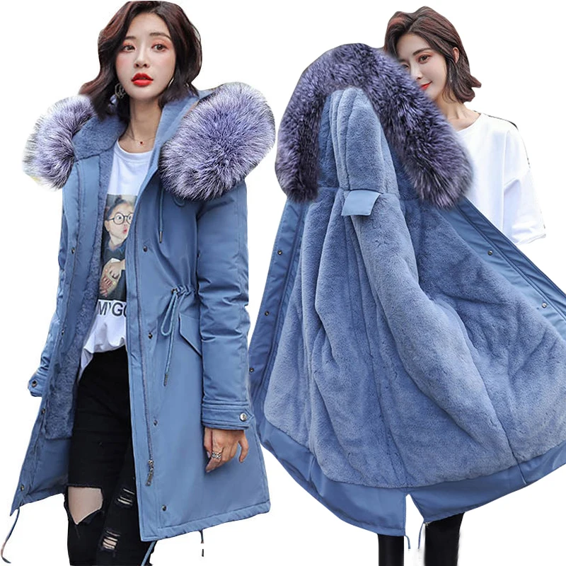 Фото Зимняя куртка для женщин 2021 новейший стиль искусственный мех женские пальто