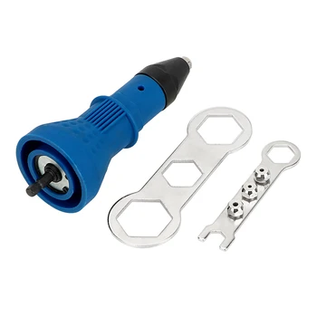 

NICEYARD Riveting Drill Adapter Electric Rivet Nut Gun Hand Tools Cordless Riveting Drill Adaptor Insert Nut Tool