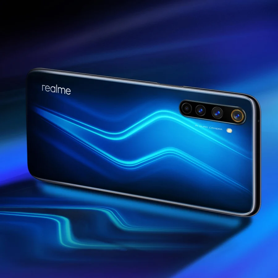Realme 6 Pro 6Pro 8 Гб ОЗУ 128 ПЗУ Snapdragon 720G 30 Вт экран для быстрой зарядки 90 Гц аккумулятор