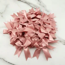(50 шт.) 1 дюйм свежие розовые ленты с бантами полиэстер атласной лентой лук цветок DIY для декорирования вестибюлей (50 шт.) 1 дюйм свежие розовые ленты с бантами полиэстер атласной лентой лук цветок DIY для декорирования вестибюлей