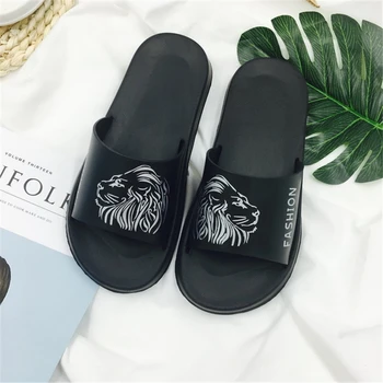 

New Summer Men's Slippers Home Broadband Couple Beach Sandals And Slippers Ladies Non-Slip Slippers Beach Couple Beach Slippers