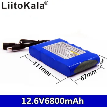 

Liitokala-in high capacity 12V 6800 mAh 18650 lithium battery, outdoor lighting, closed-circuit power monitoring
