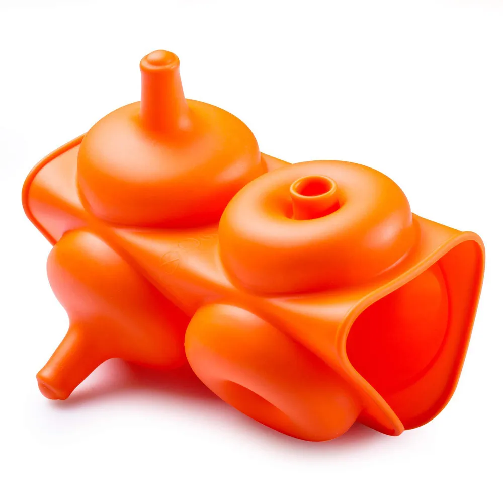 2Pcs Six Lattice Multicolor Donut Baking Tool Kitchen Cake Mold Brightly Colored Silicone Donut Baking Pan Mould Decoration Tools_voghion.com