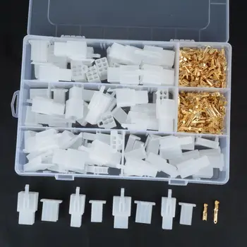 

380pcs Motorcycle Car Electrical Connectors Terminal 2.8mm 2/3/4/6 Pin Wire UK