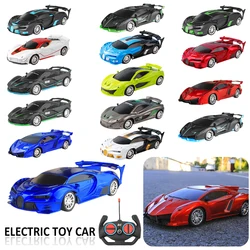 Coche a control remoto para niños, juguete educativo con ruedas eléctricas ABS, 4 WD, regalo