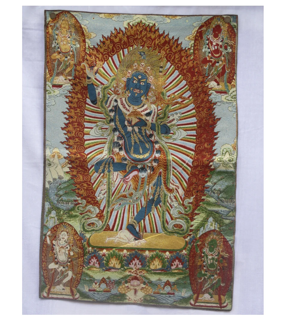 Коллекционные традиционные Тибетский буддизм в Nepal thangka картины Будды большой
