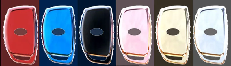 6 COLORS HYUNDAI TPU KEY COVER