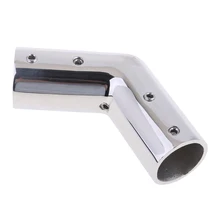 Нержавеющая лодка ручной рельс фитинг оборудование 120 градусов Лук Форма 1 дюйм 25 мм