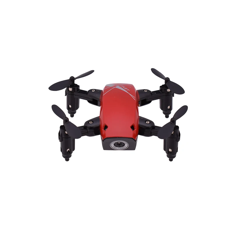 S9W складной RC Мини карманный Дрон с 30 Вт HD камерой Безголовый режим H/L скорость 3D переворачивает Wifi FPV микро Дрон белый/красный/синий