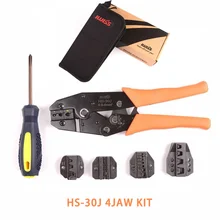 HS-30J 4JAWS for A03BC/A26TW/A10/A35WF mult tool ratchet crimper pliers Kits Wire Stripper Cable Cutters crimping tool
