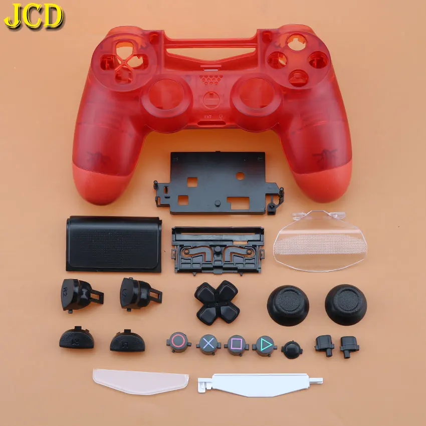 JCD для PS4 Pro Slim JDS 040 контроллер полный комплект корпус кнопка мод комплект для Playstation 4 Dualshock 4 геймпад корпус крышка - Цвет: G