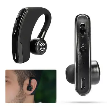 

V9 Bluetooth Earphones Noise Control Business Wireless Headset Mic with Handsfree For Driver Bluetooth Wireless Sport B9W4