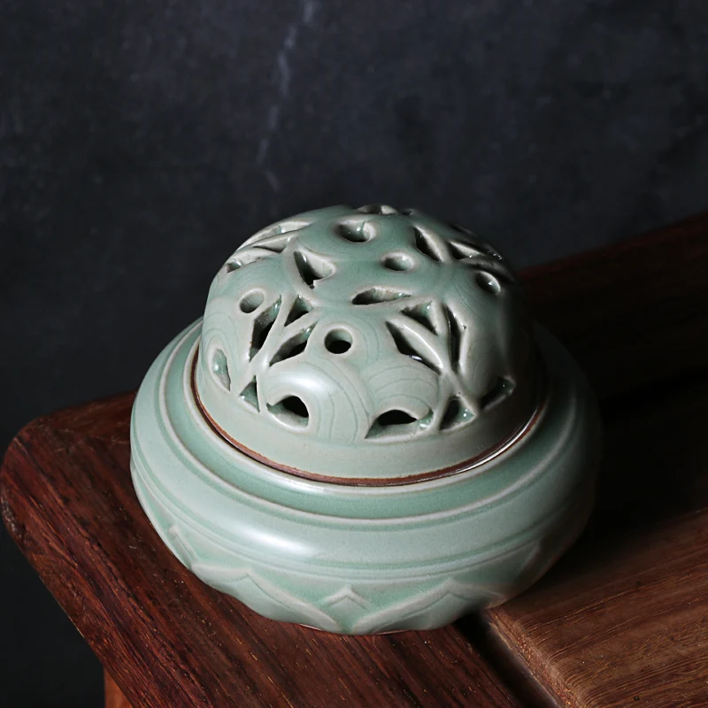 Китайская культура Celadon кадильница для ароматерапии Роскошные чайные наборы для чайного чая зеленый чай Китай Свадебный чайный набор