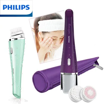 

Philips Portable Electric Cleanser Facial Devices,2 Brush Head Cleansing,Sensitive Skin Care Products,SC5275 Beauty Instrument