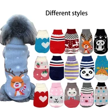 Pet Sweater Autumn and Winter Cat and Dog Clothes Cat and Dog Wool Sweater Luxury Dog Clothes  Pet Clothes Pet Sweater