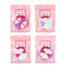 Косметическая пуховка в форме сердца, губка для макияжа, пудра, BB CC, крем, Тональная основа для лица, губка для лица, инструмент для макияжа