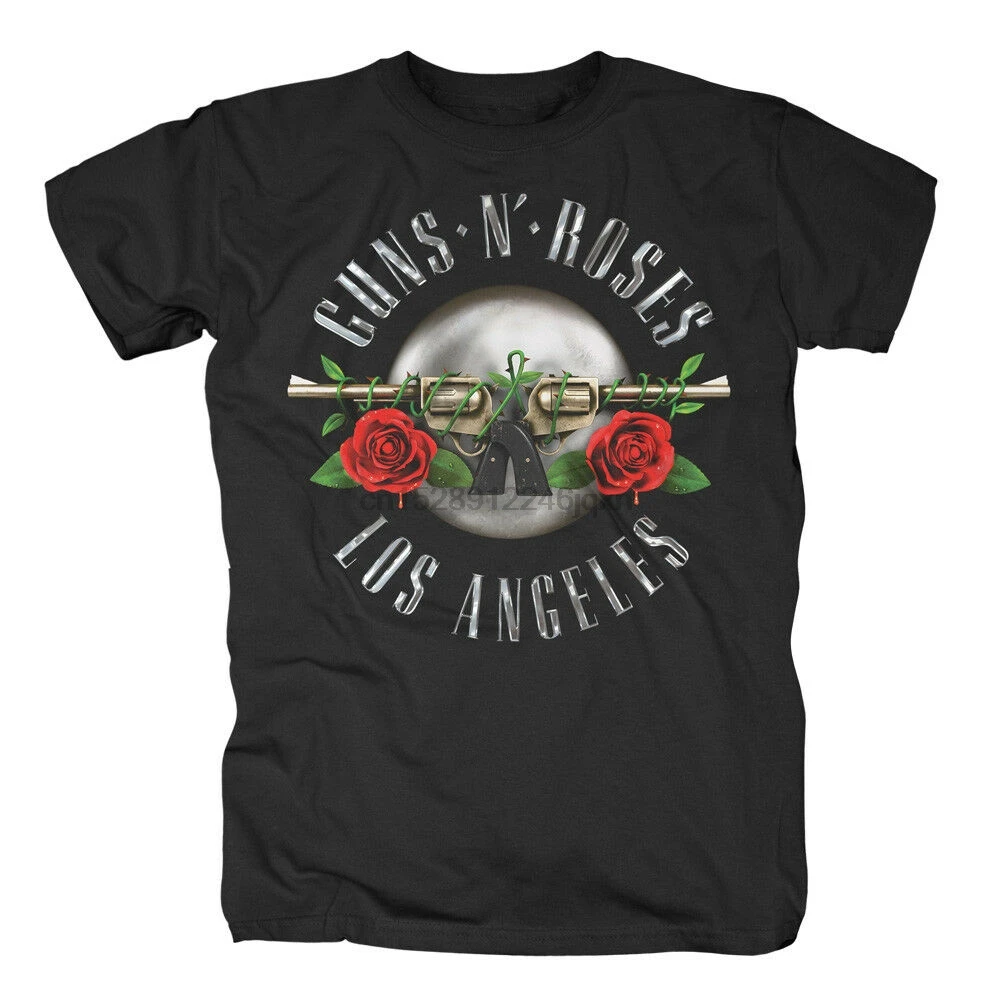 Рубашка Guns N Roses Los Angeles Seal Shirt Official Merch M L XL - Neu | Мужская одежда