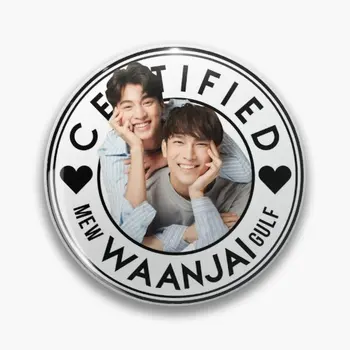 

CERTIFIED WAANJAI MewGulf Mew Gulf Pin Demon Slayer Cosplay Badge Backpack Icon DIY Cartoon Brooch Model Figures Toys Gifts