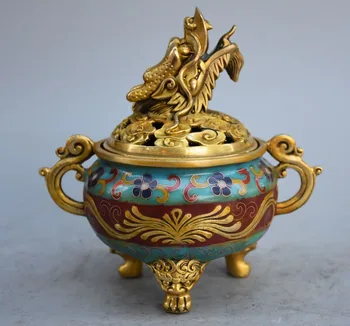 

Christmas Collection Tibet Buddhism Bronze 4 arms Chenrezig GuanYin Buddha Statue GaWu Box Halloween