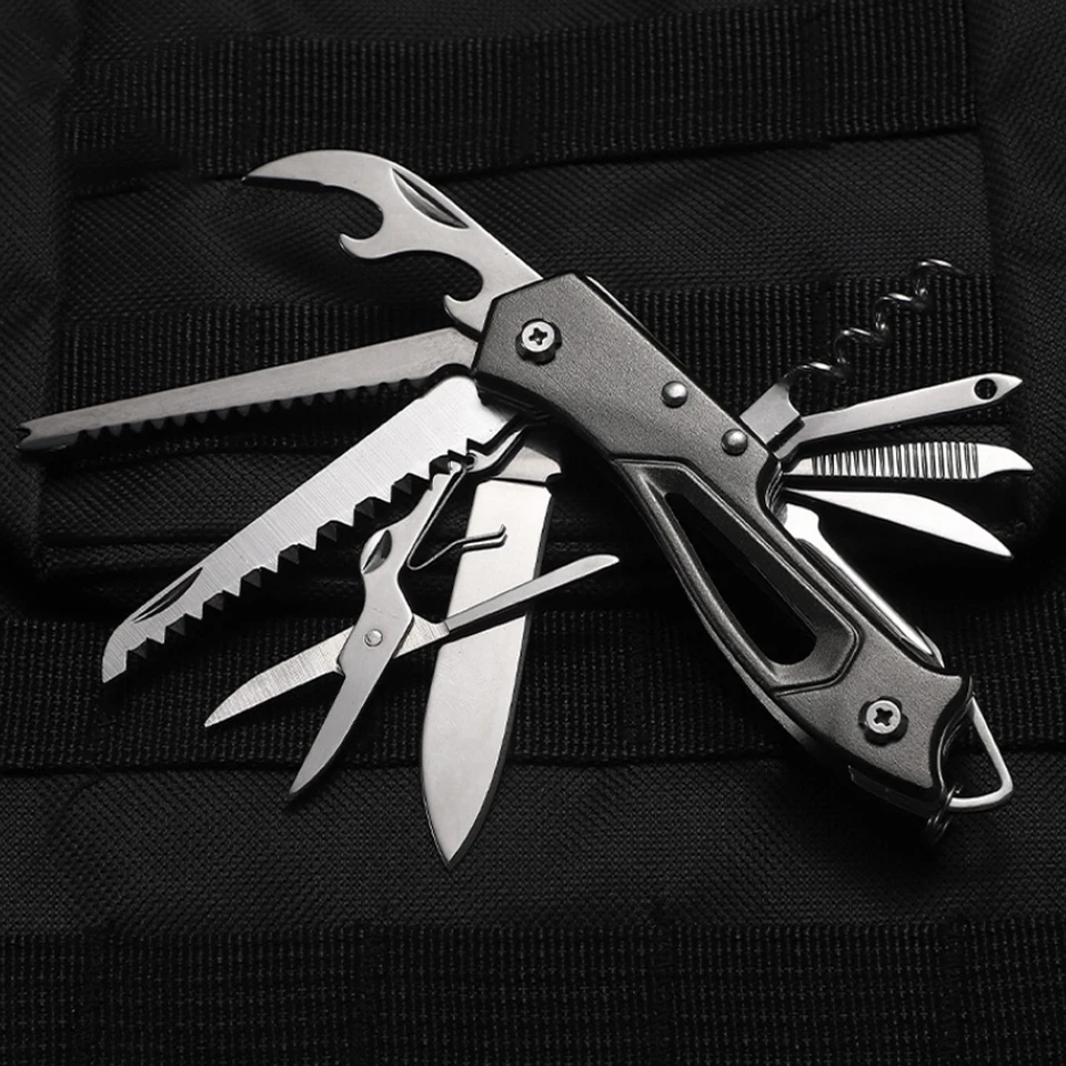 Dropship 1pc 16-in-1 Multifunctional Pocket Knife Set With Keychain Holder,  Scissors, Bottle Opener, Saw, And Camping Combination Tool - Essential  Outdoor Gear to Sell Online at a Lower Price