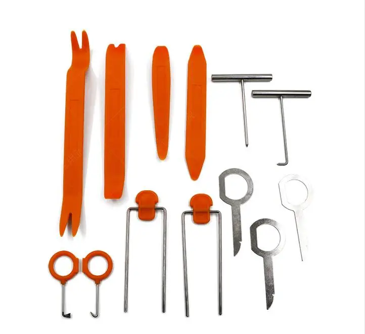 Professional kit Including 12 Distinctive Tools for Car Audio Stereo