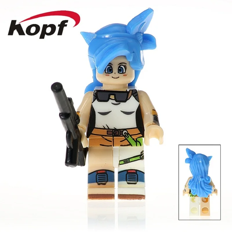 

20Pcs Super Heroes Building Blocks Bricks Dragon Ball Series Figures Goku Launch Model Collection Kid Toys for children KF2019