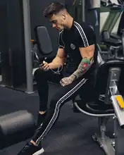 

High Quality Summer New Men Casual Sets Short Sleeve T Shirt +pant Solid Male Tracksuit Set Men's Brand Clothing 2 Pieces Sets