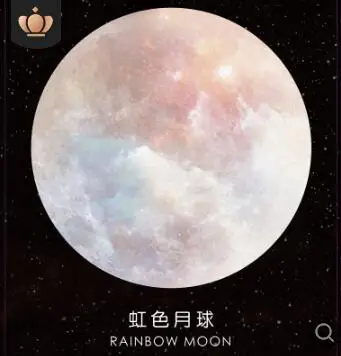 30PC/Pack Hot Sale Planet Earth Pluto Moon Mini Memo Pad N Times Sticky Notes School Supply Bookmark Office Label Stickers paper C