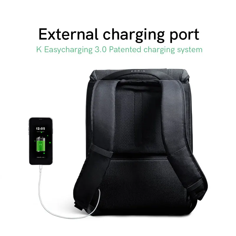 Kingsons New 156 Laptop Anticut Backpack with TSA lock High Quality Antitheft Backpacks College style Waterproof Schoolbag
