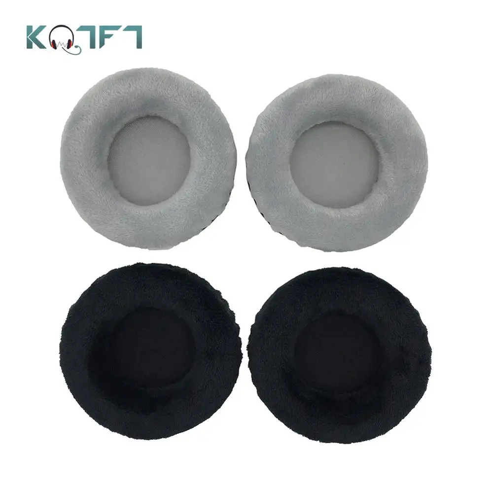 KQTFT 1 Pair of Velvet Replacement Ear Pads for JBL Synchros Slate Headset EarPads Earmuff Cover Cushion Cups